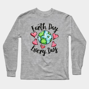 Earth Day Every Day Long Sleeve T-Shirt